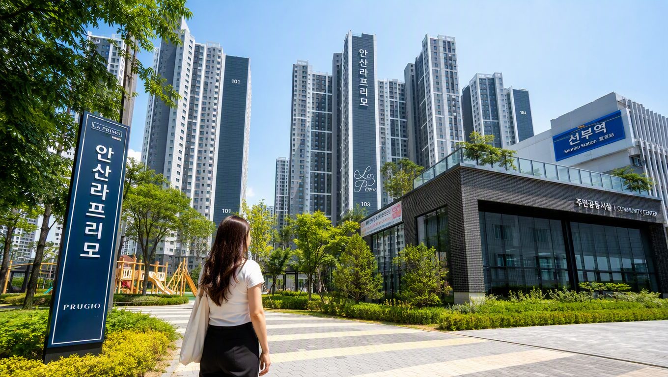 안산라프리모 단지 특징과 실거주 환경